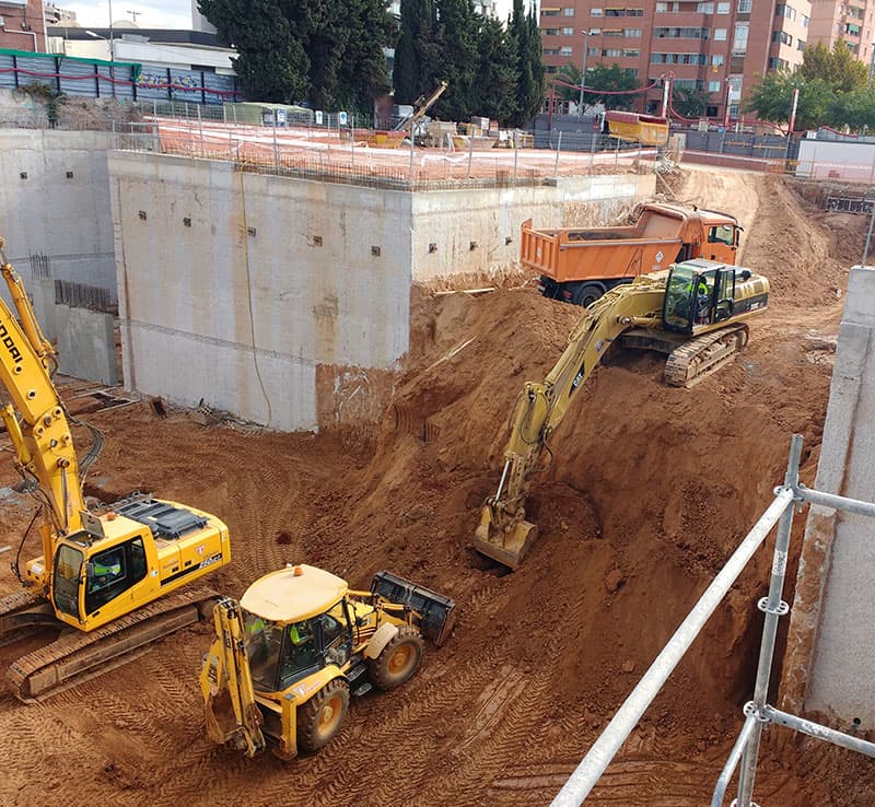 Empresa de gestión de residuos de la construcción en Teia