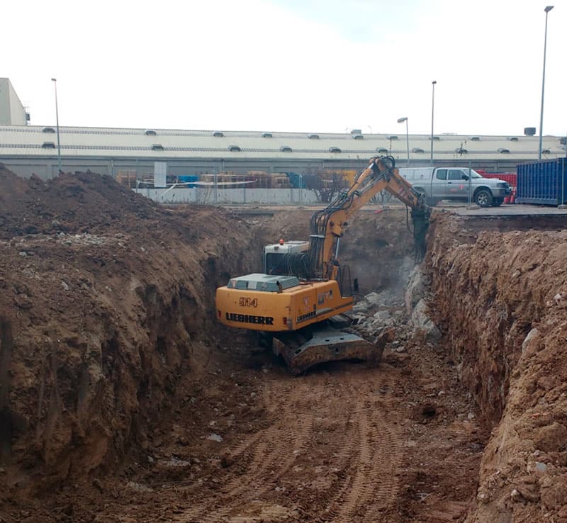 Constructora Barcelona Movimiento de tierras en (población)